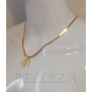 Колие в златист цвят от медицинска стомана N - 21848